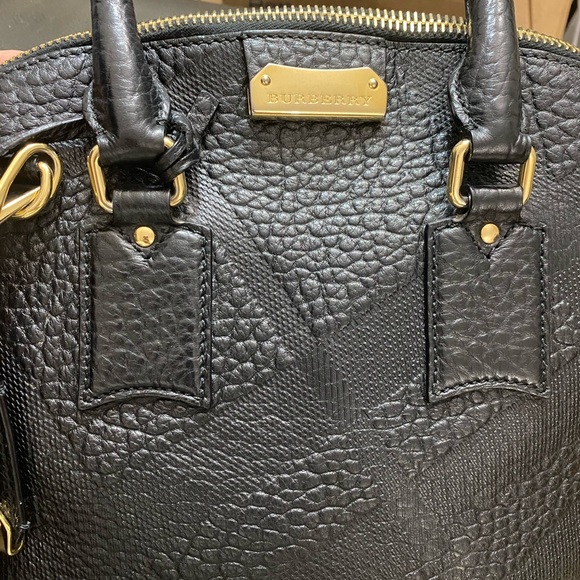 Burberry Orchard Embossed Satchel - Picture 2 of 13